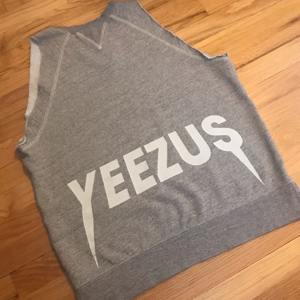 Yeezy Yeezus Merch Cutoff Sweatshirt